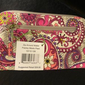 Vera Bradley Zip Around Wallet